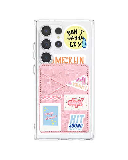 Android Phone Wallet Case - Seventeen Sticker Pack