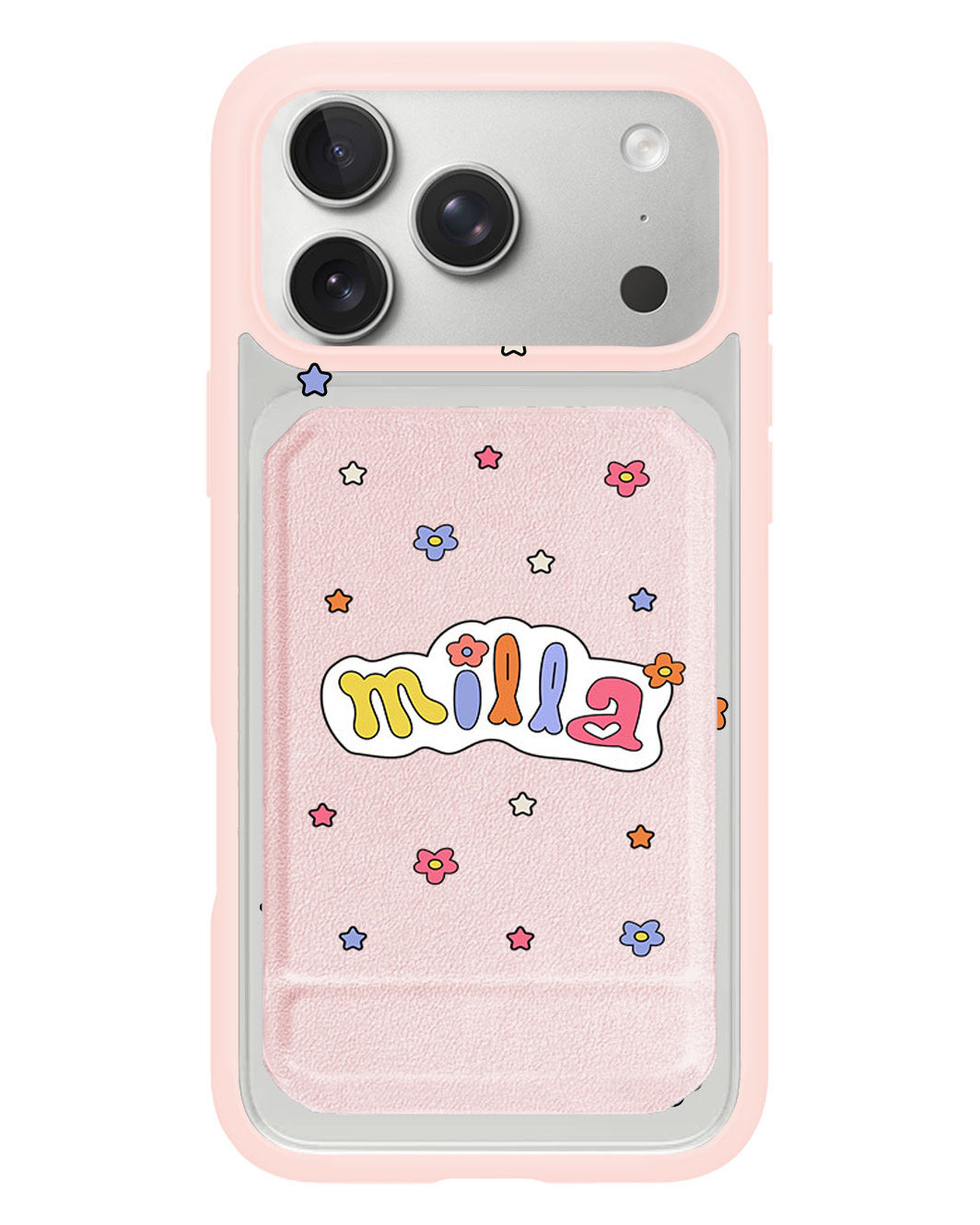iPhone Magnetic Multifold Wallet - Adorable Monogram 5.0