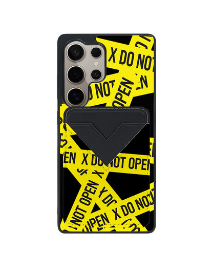 Android Avant Wallet Case - Do Not Open 2.0