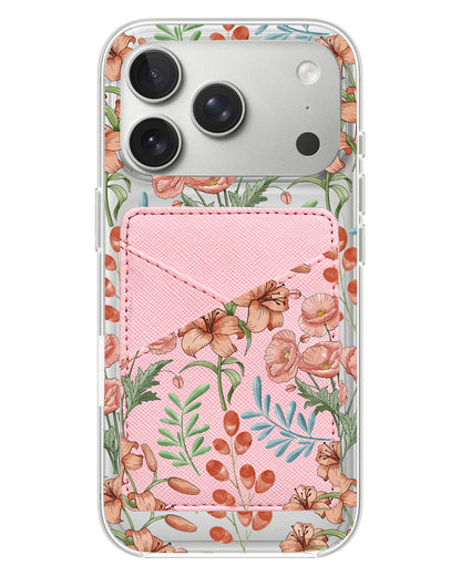 iPhone Phone Wallet Case - Nora