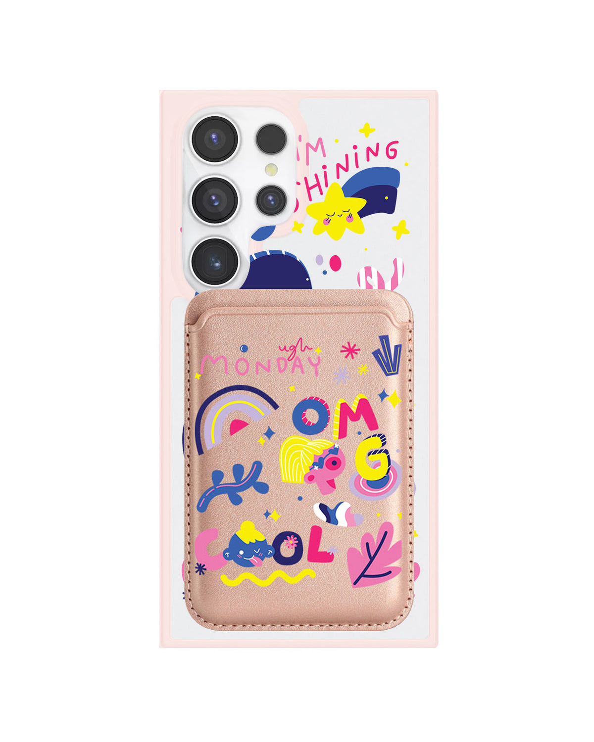 Android Magnetic Wallet Case - Monday, My Day