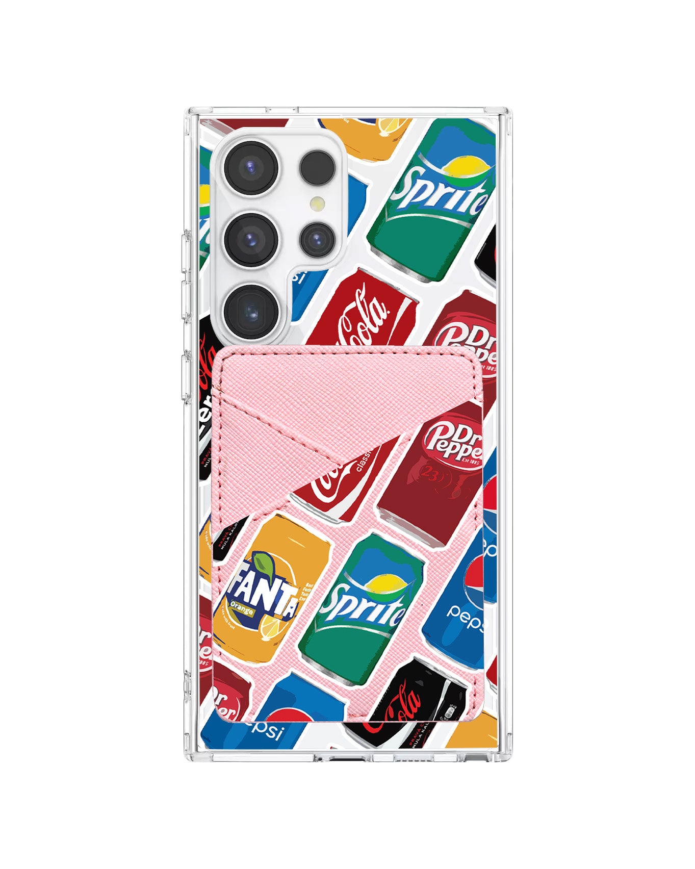 Android Phone Wallet Case - Soda