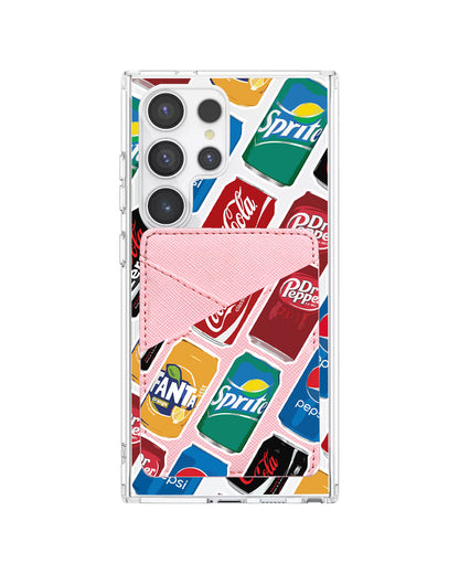 Android Phone Wallet Case - Soda