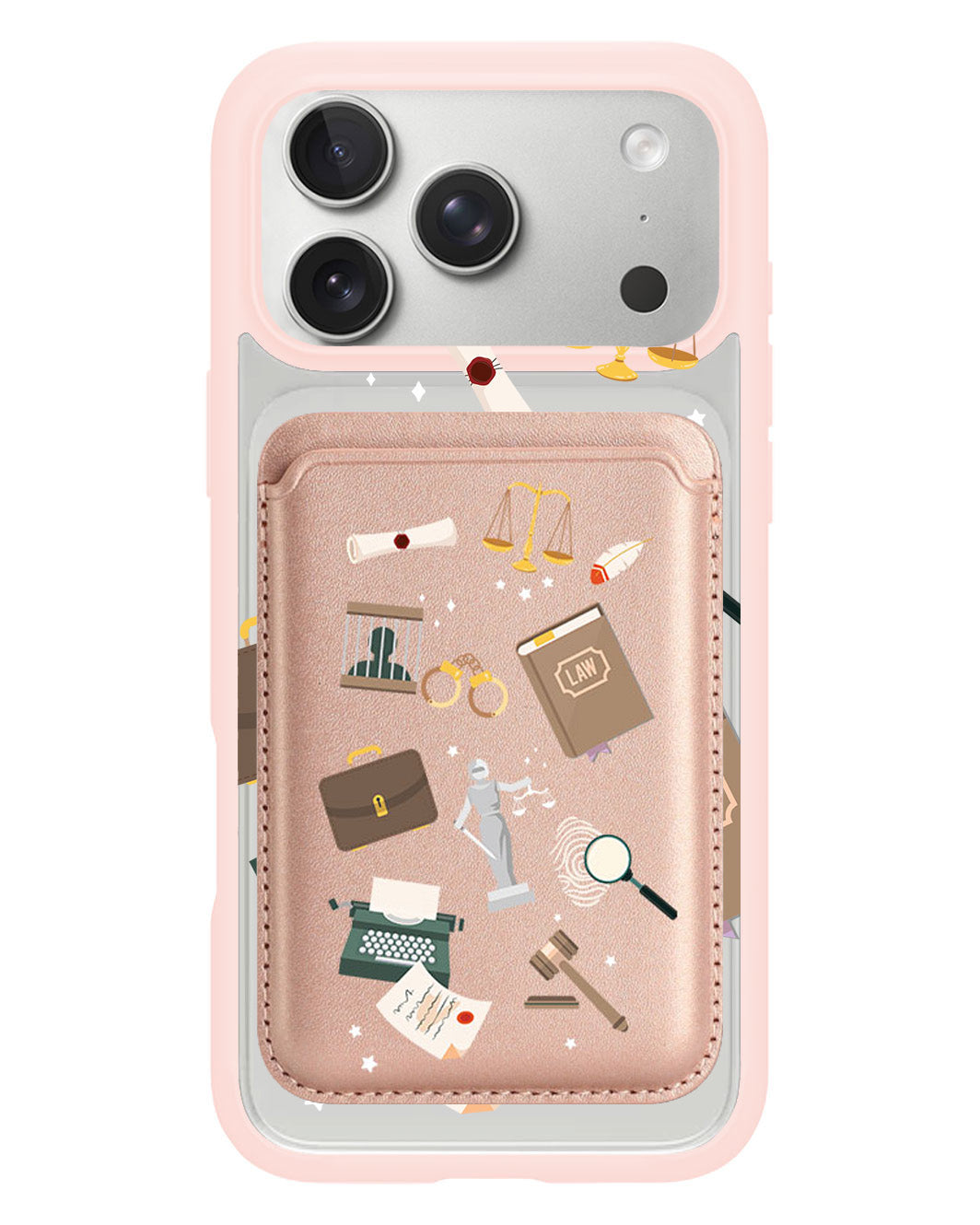 iPhone Magnetic Wallet Case - Lawyer