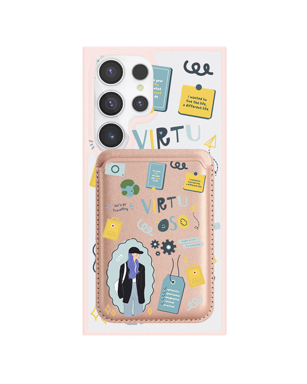 Android Magnetic Wallet Case - ISTP