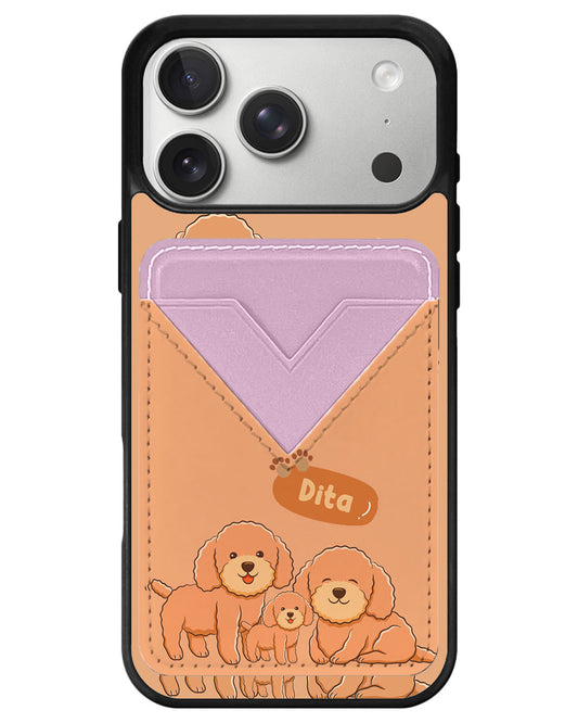 iPhone Avant Wallet Case - Poodle Squad 4.0