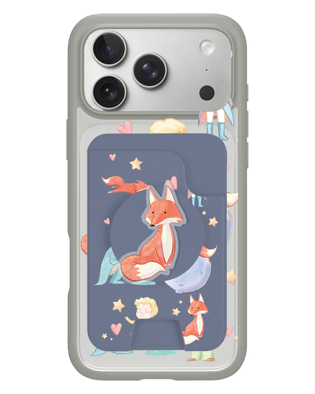 iPhone Magpop Wallet - Little Prince & Fox