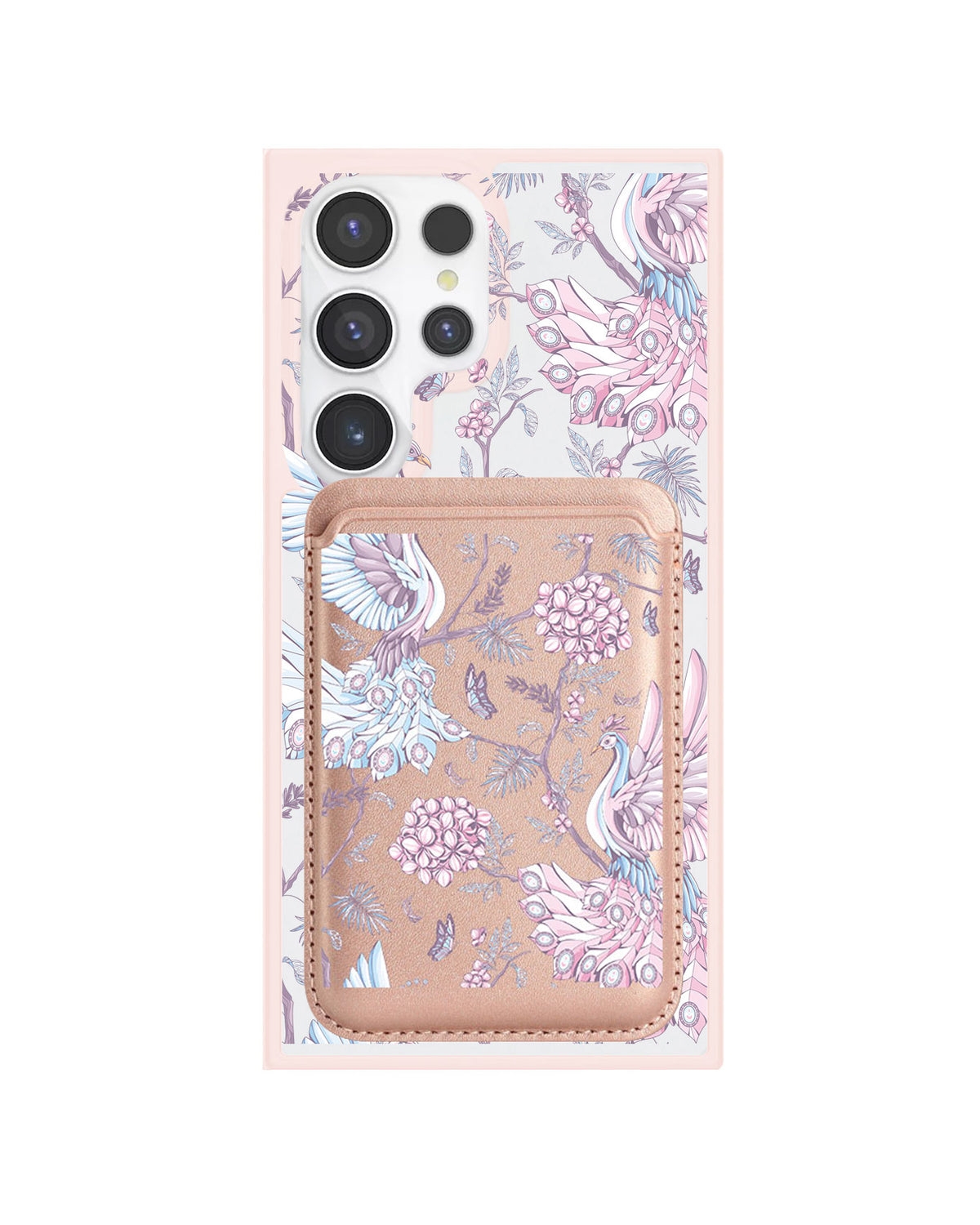 Android Magnetic Wallet Case - Peacock 2.0