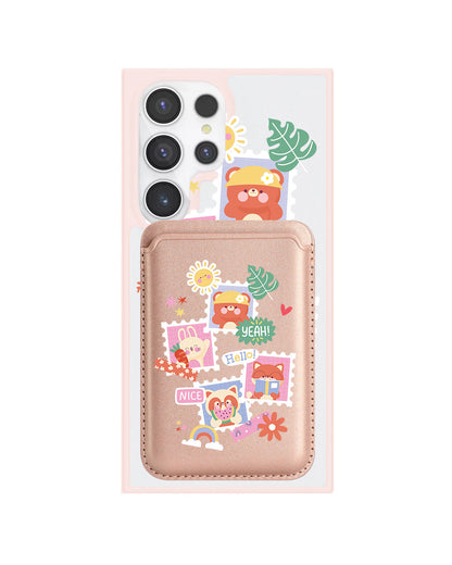 Android Magnetic Wallet Case - Animal Squad