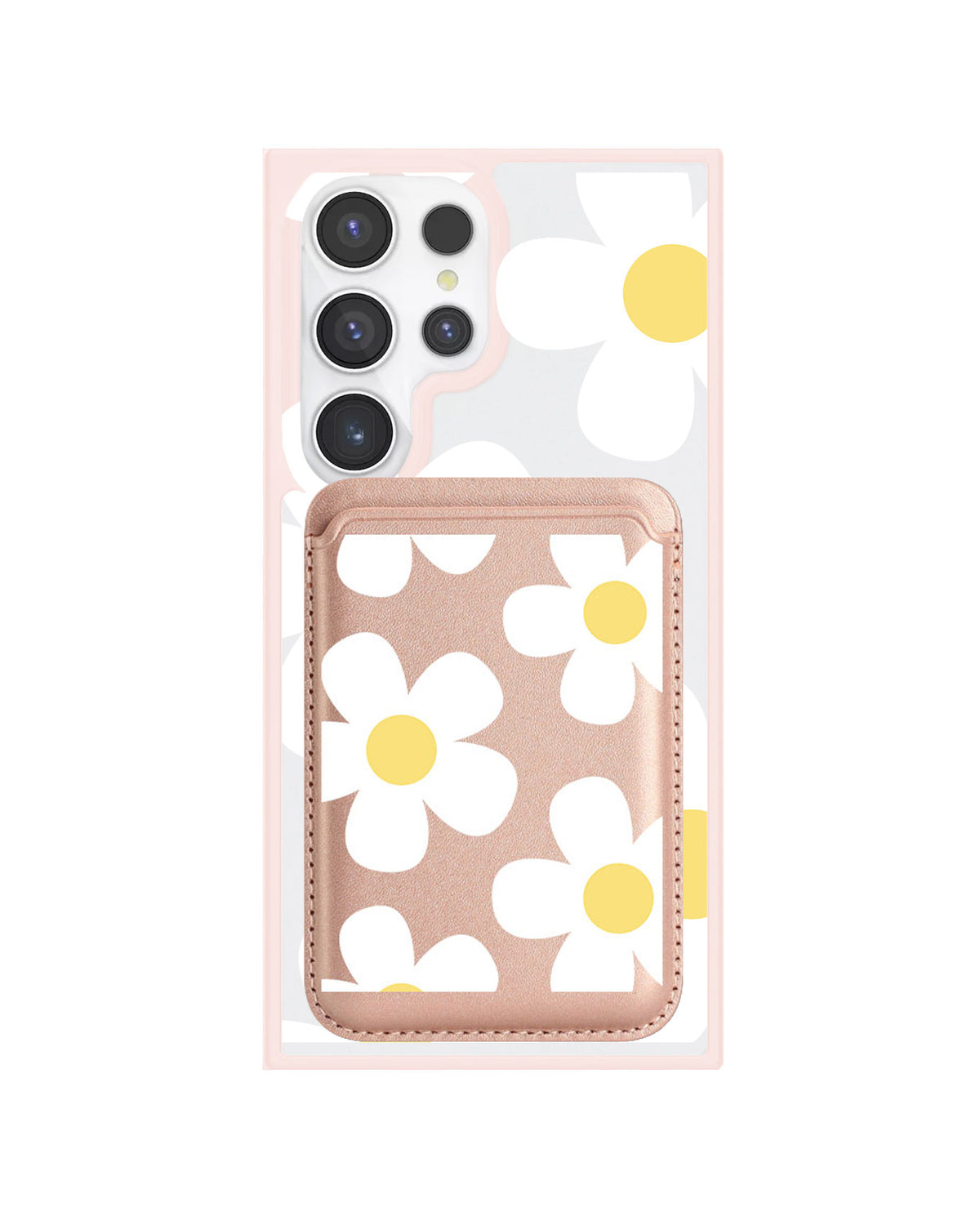Android Magnetic Wallet Case - Daisy 4.0