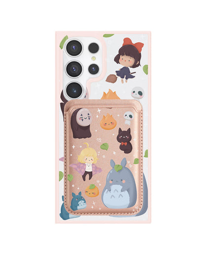 Android Magnetic Wallet Case - Ghibli