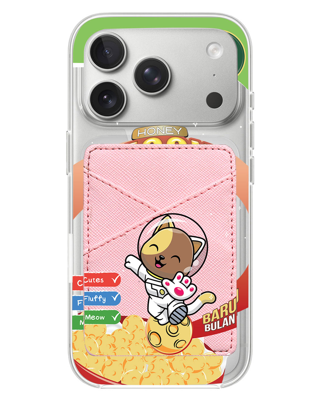 iPhone Phone Wallet Case - Honey Moon