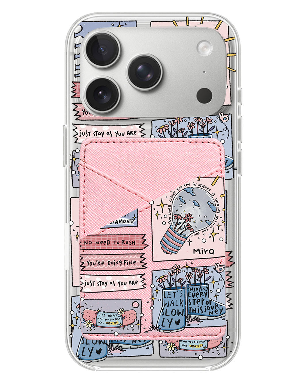 iPhone Phone Wallet Case - Shine