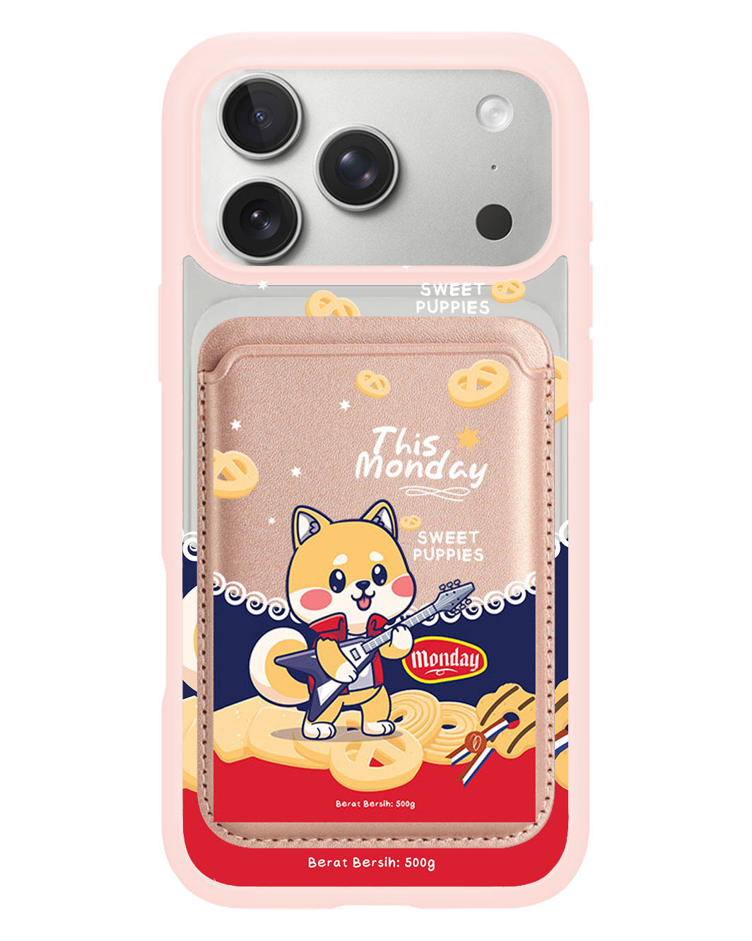 iPhone Magnetic Wallet Case - Monday