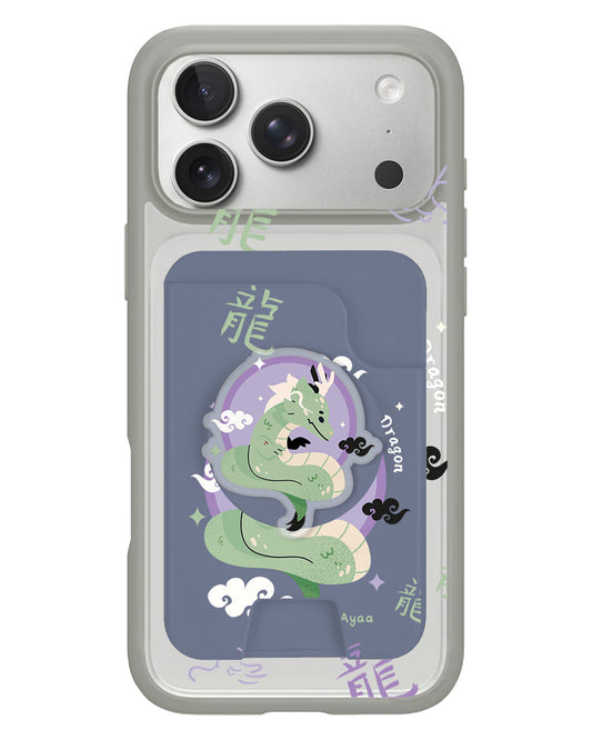 iPhone Magpop Wallet - Shio Dragon