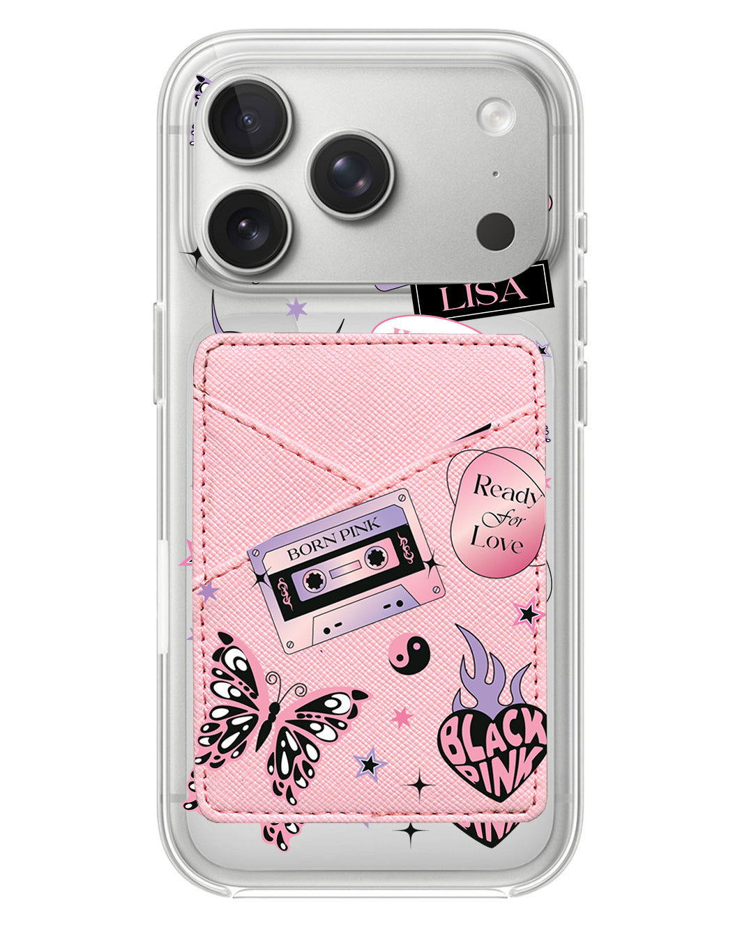 iPhone Phone Wallet Case - Born Pink