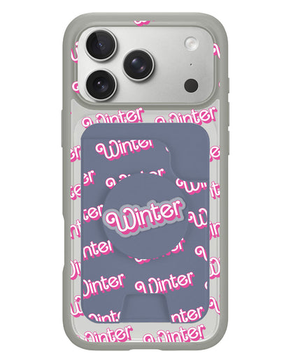 iPhone Magpop Wallet - Barbie Monogram