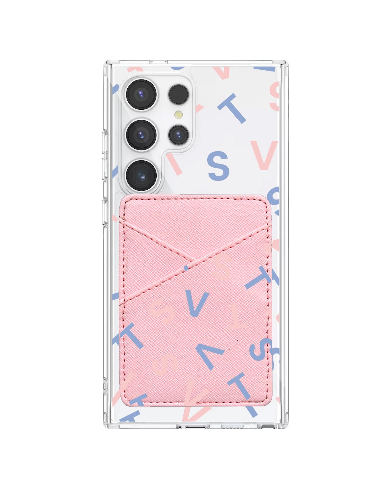 Android Phone Wallet Case - Seventeen Monogram