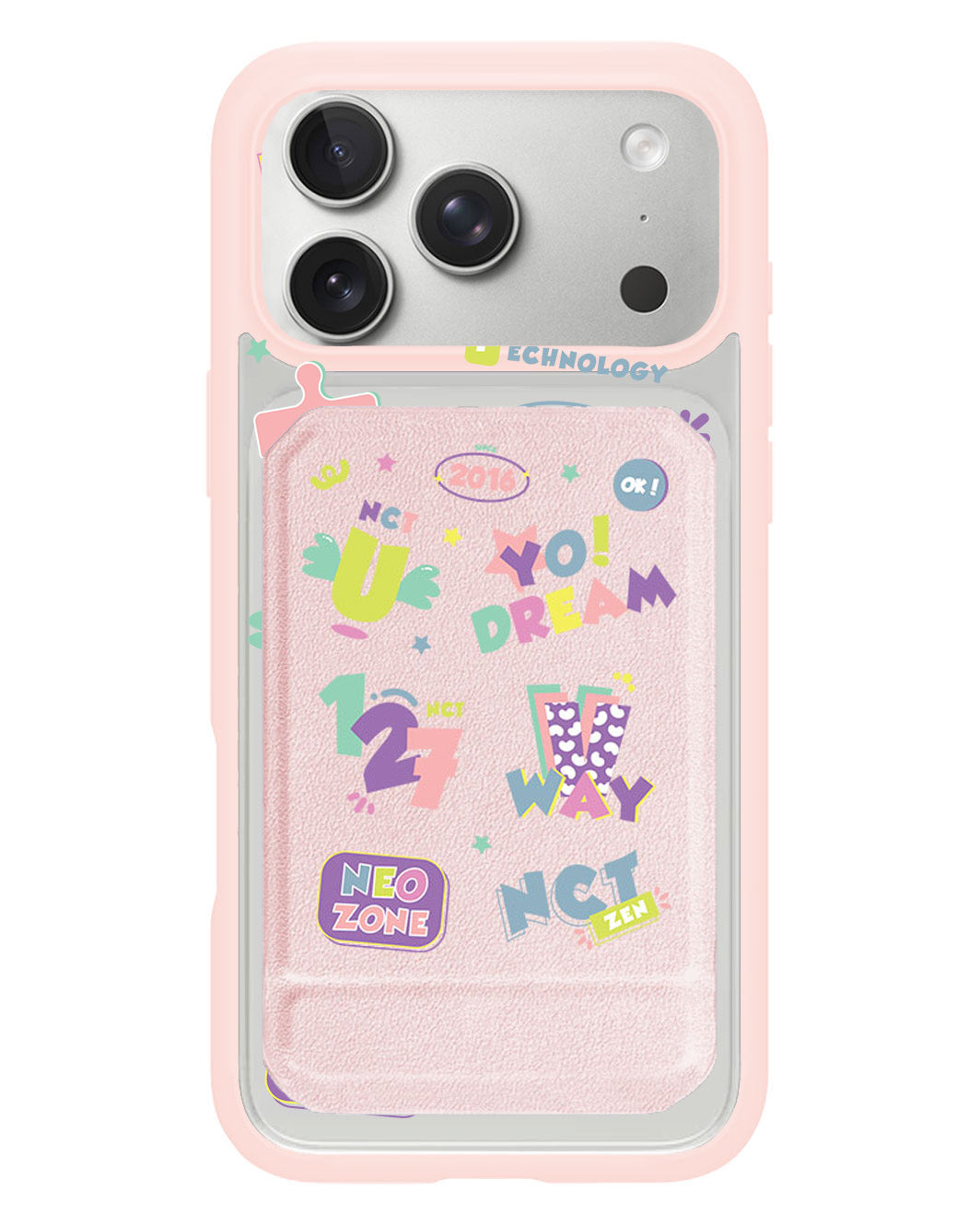 iPhone Magnetic Multifold Wallet - NCT Sticker Pack