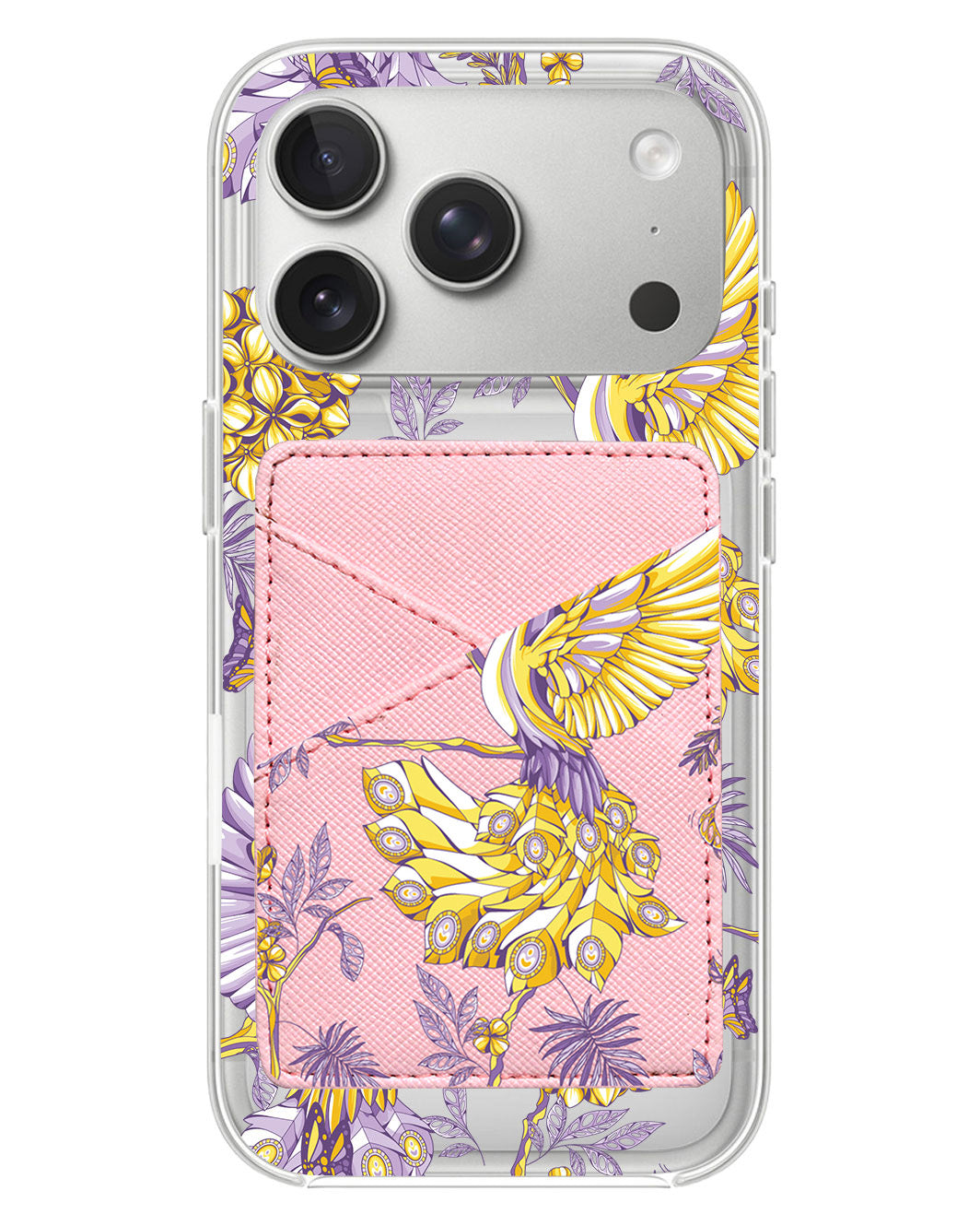 iPhone Phone Wallet Case - Peacock 3.0