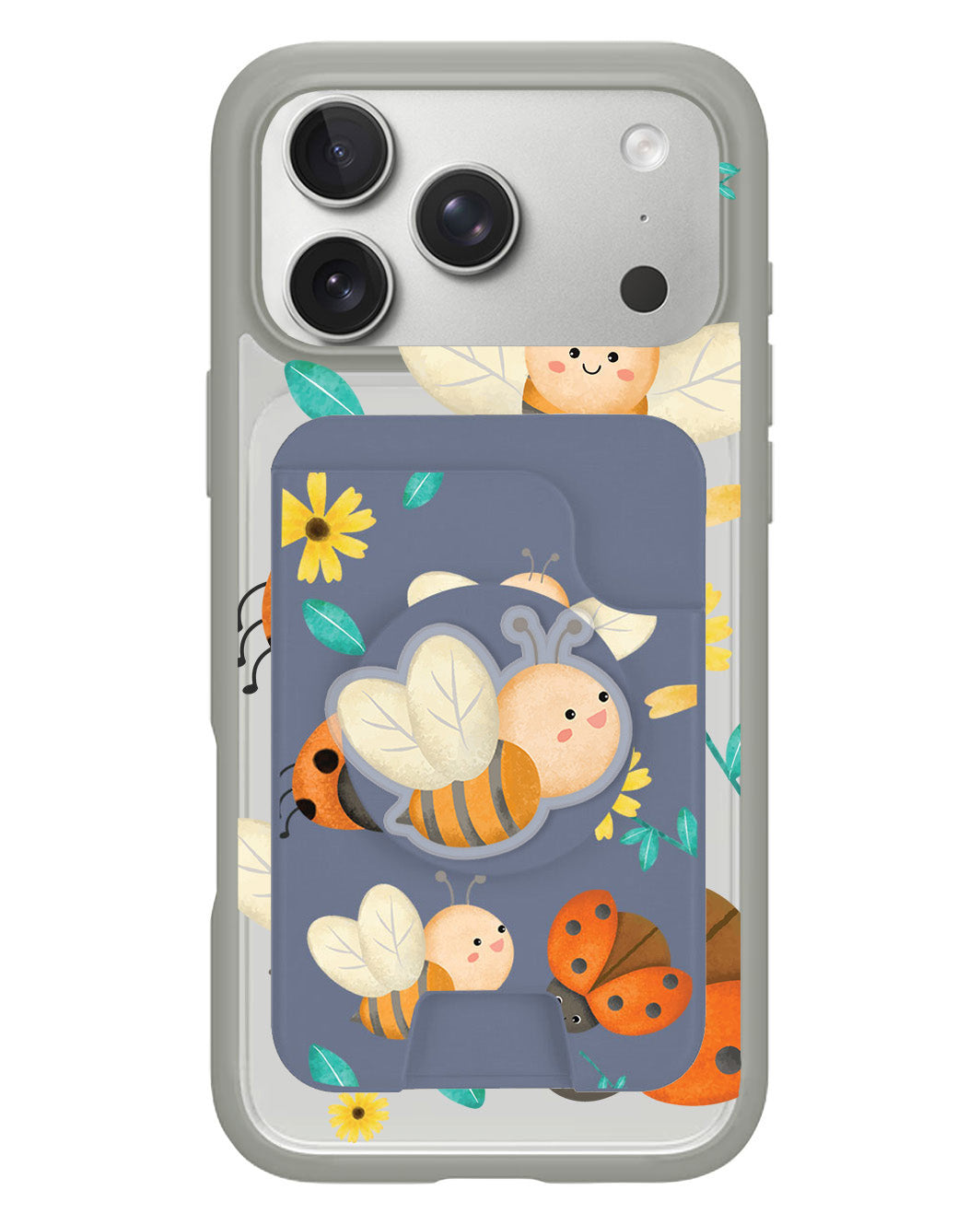 iPhone Magpop Wallet - Lady Bug & Bee