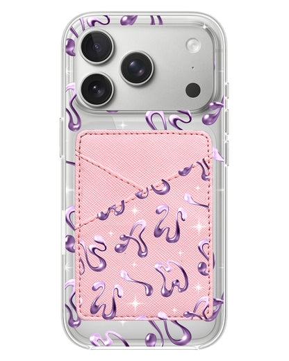 iPhone Phone Wallet Case - Chrome Monogram 4.0