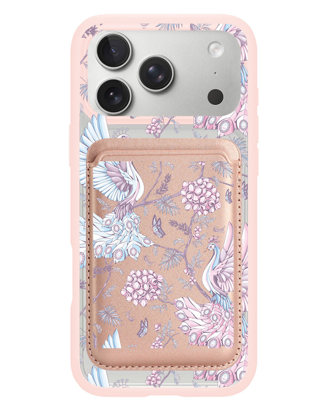 iPhone Magnetic Wallet Case - Peacock 2.0