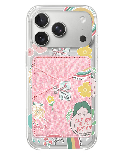 iPhone Phone Wallet Case - Self Love