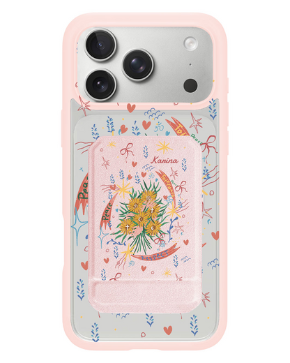 iPhone Magnetic Multifold Wallet - Peace