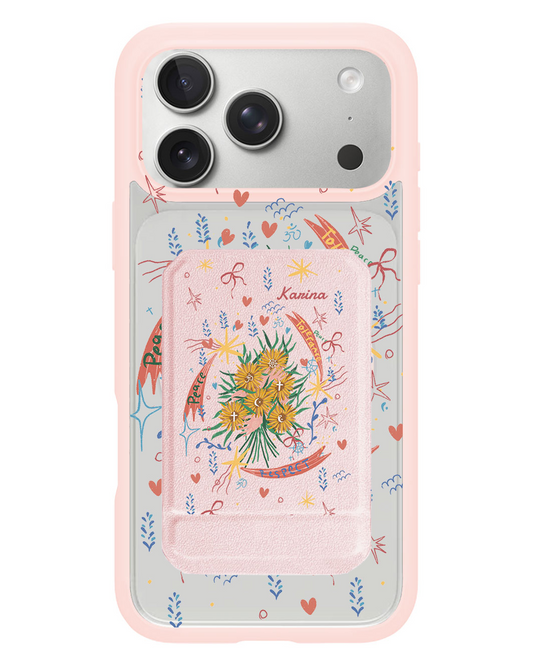 iPhone Magnetic Multifold Wallet - Peace