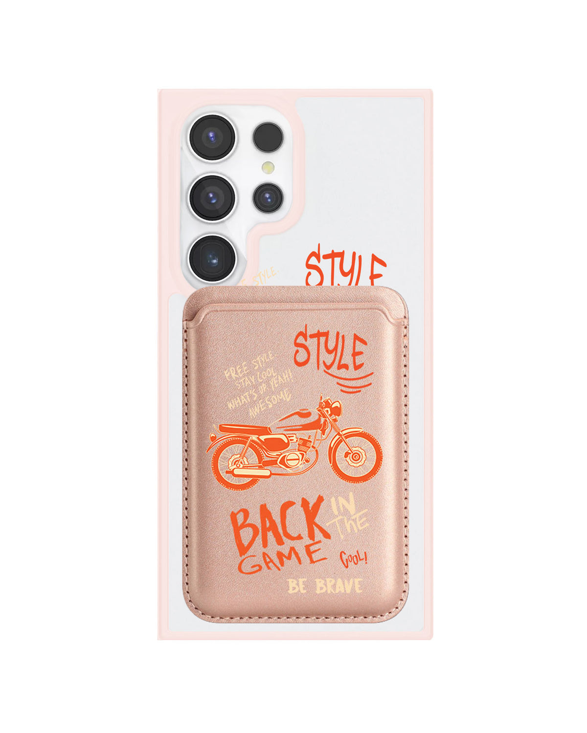 Android Magnetic Wallet Case - Back In The Game