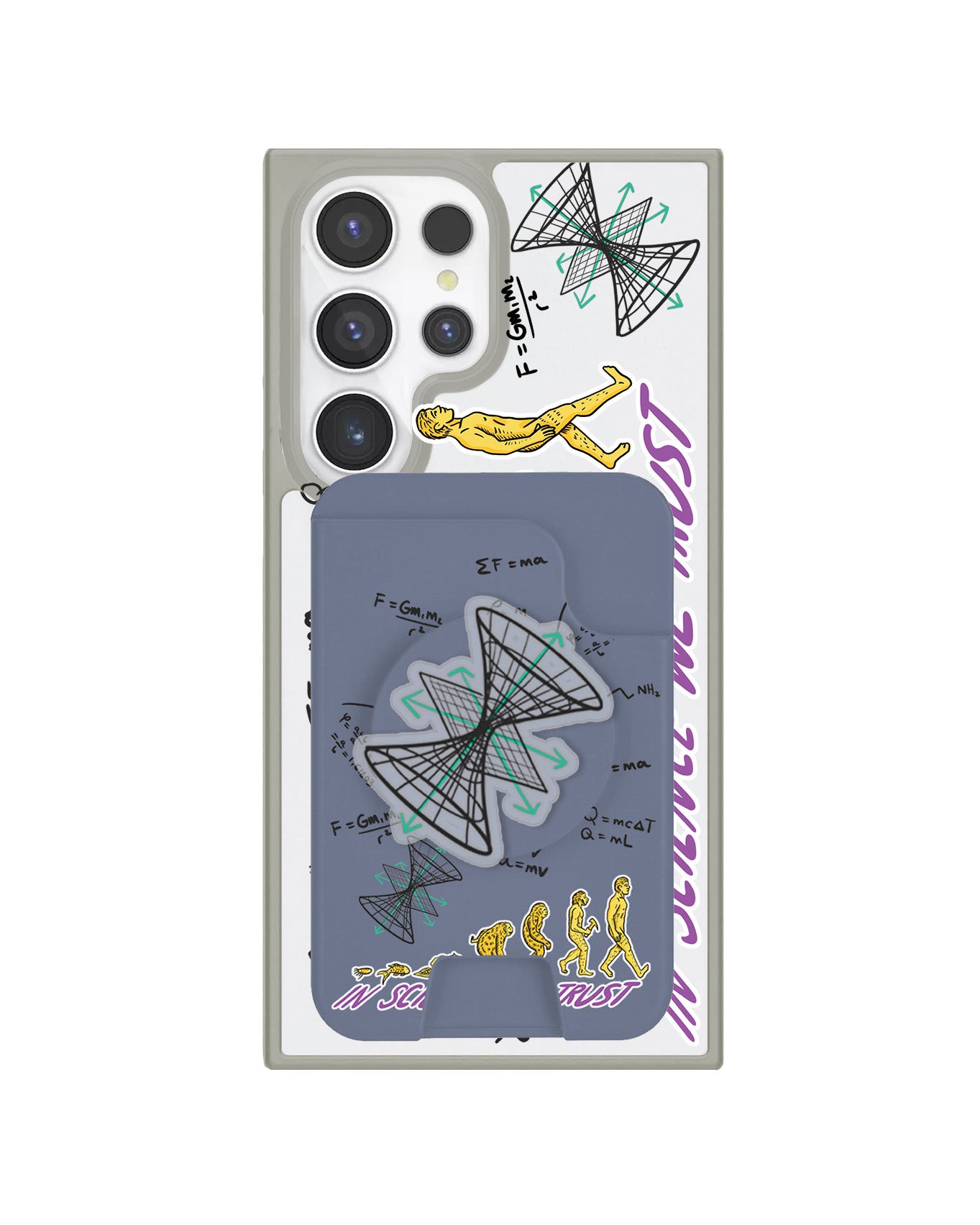 Android Magpop Wallet - Science 1