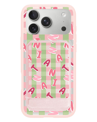 iPhone Magnetic Multifold Wallet - Checkered Monogram 4.0