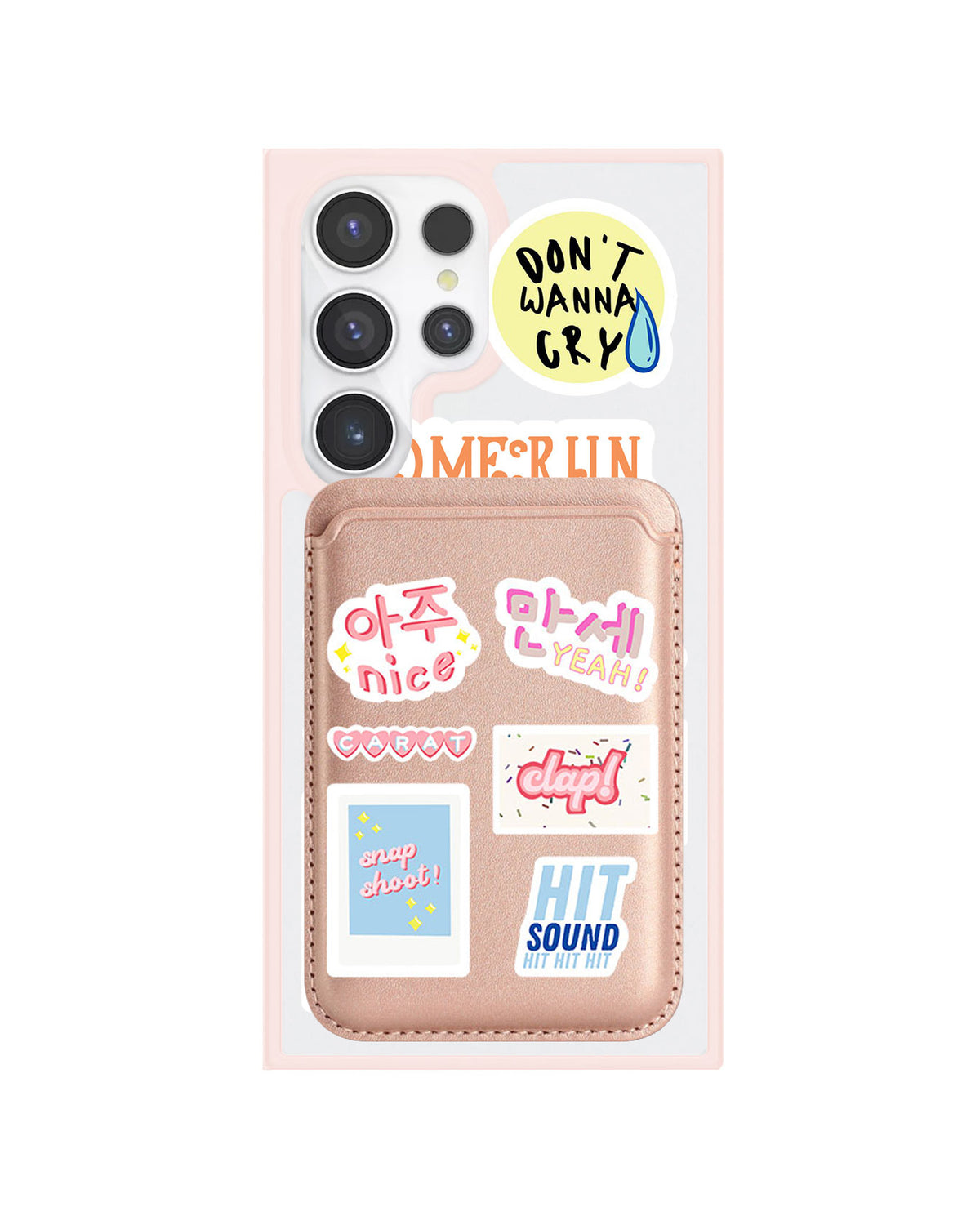 Android Magnetic Wallet Case - Seventeen Sticker Pack