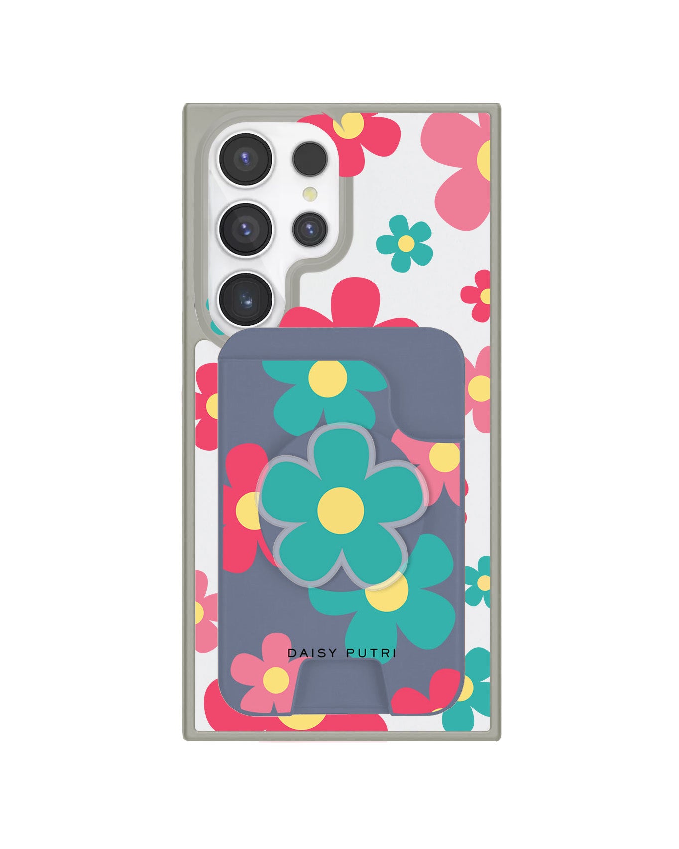 Android Magpop Wallet - Daisy Delight 2.0