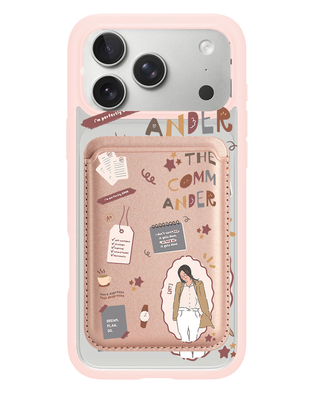 iPhone Magnetic Wallet Case - ENTJ