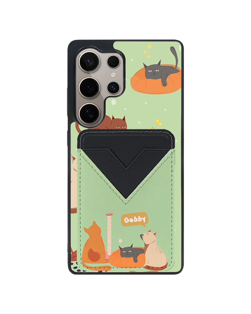Android Avant Wallet Case - Playful Cat