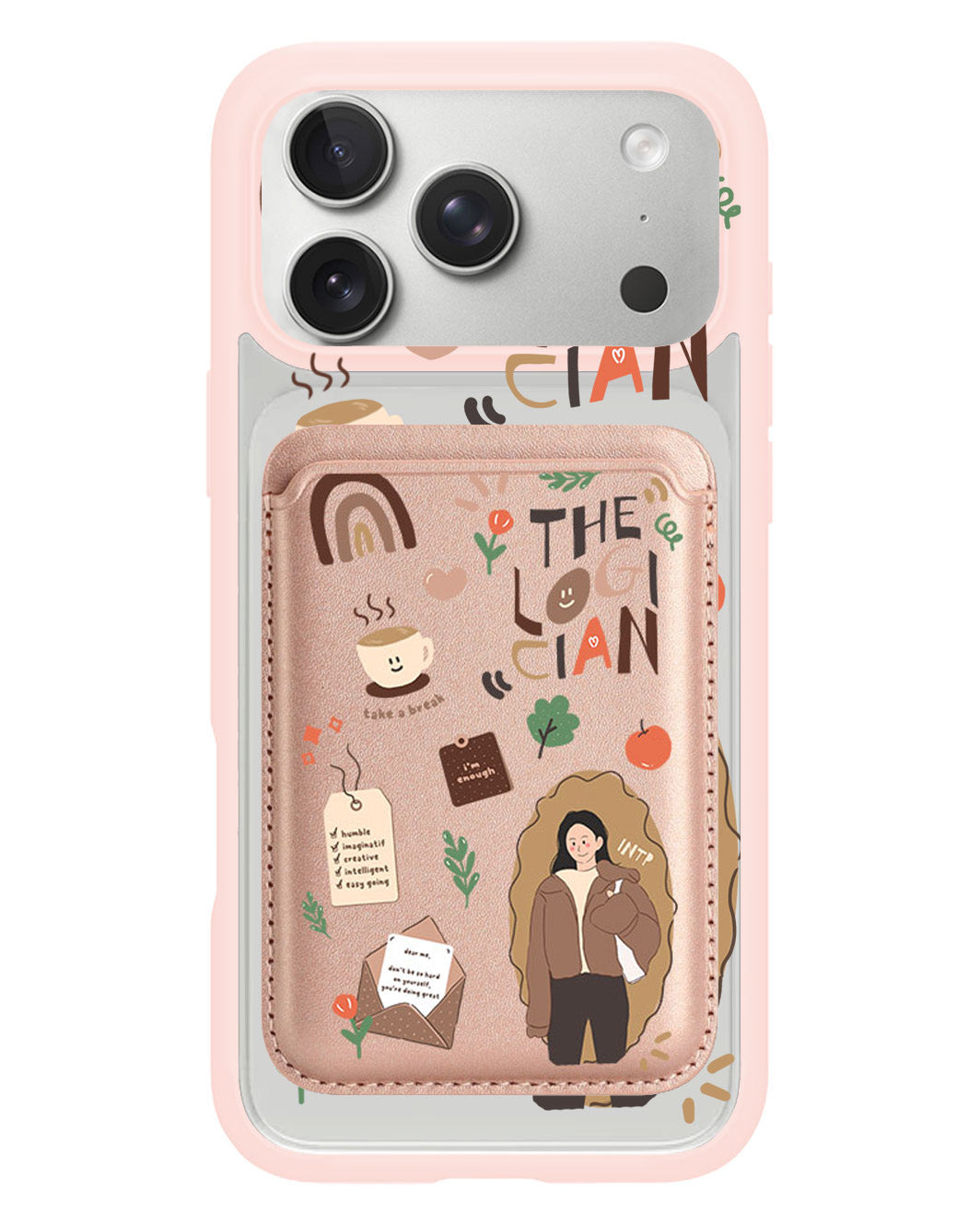 iPhone Magnetic Wallet Case - INTP