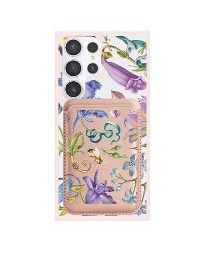 Android Magnetic Wallet Case - Violetta