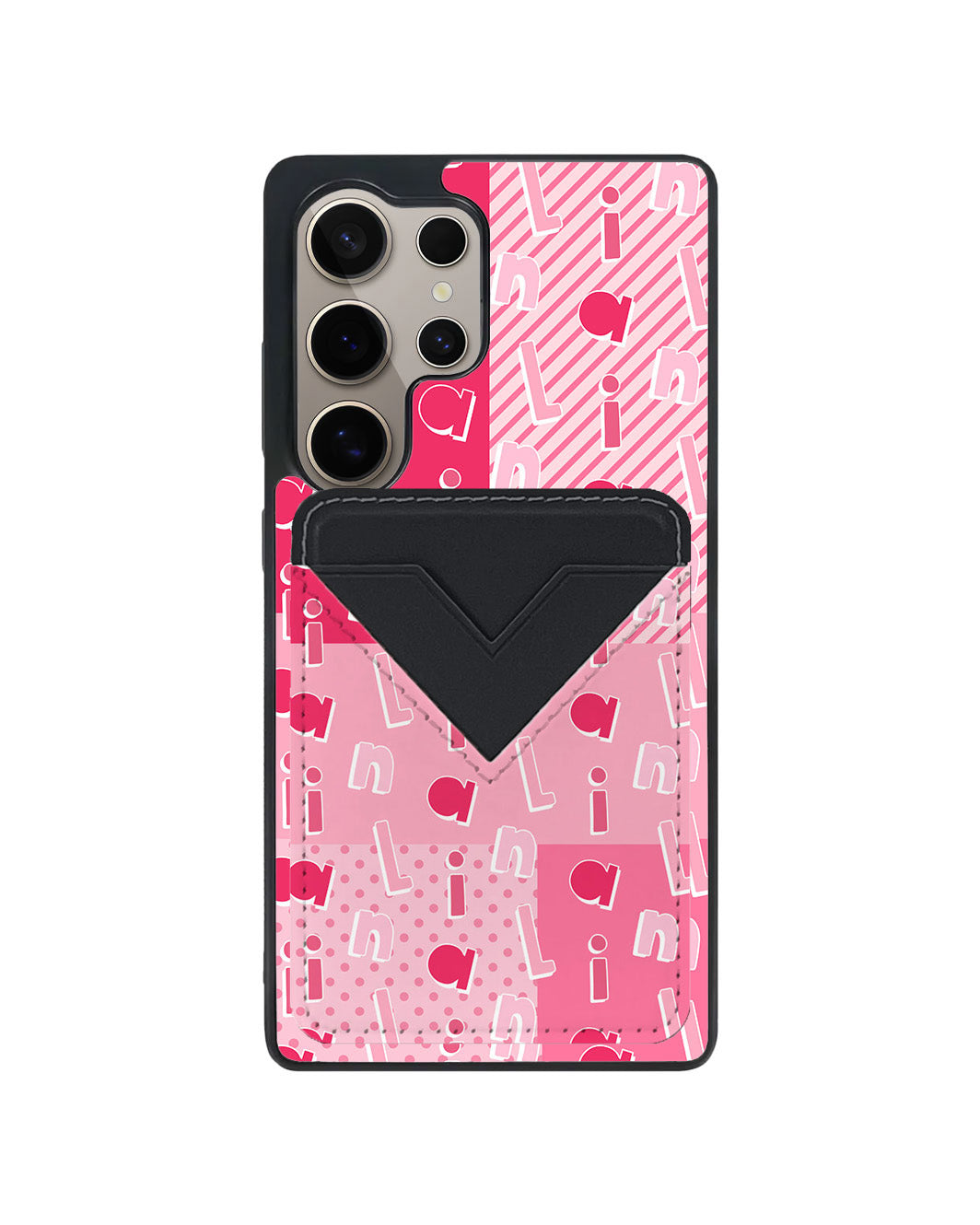 Android Avant Wallet Case - Custom Monogram 3.0 Abstract 2.0
