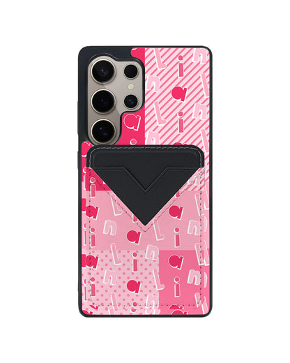 Android Avant Wallet Case - Custom Monogram 3.0 Abstract 2.0