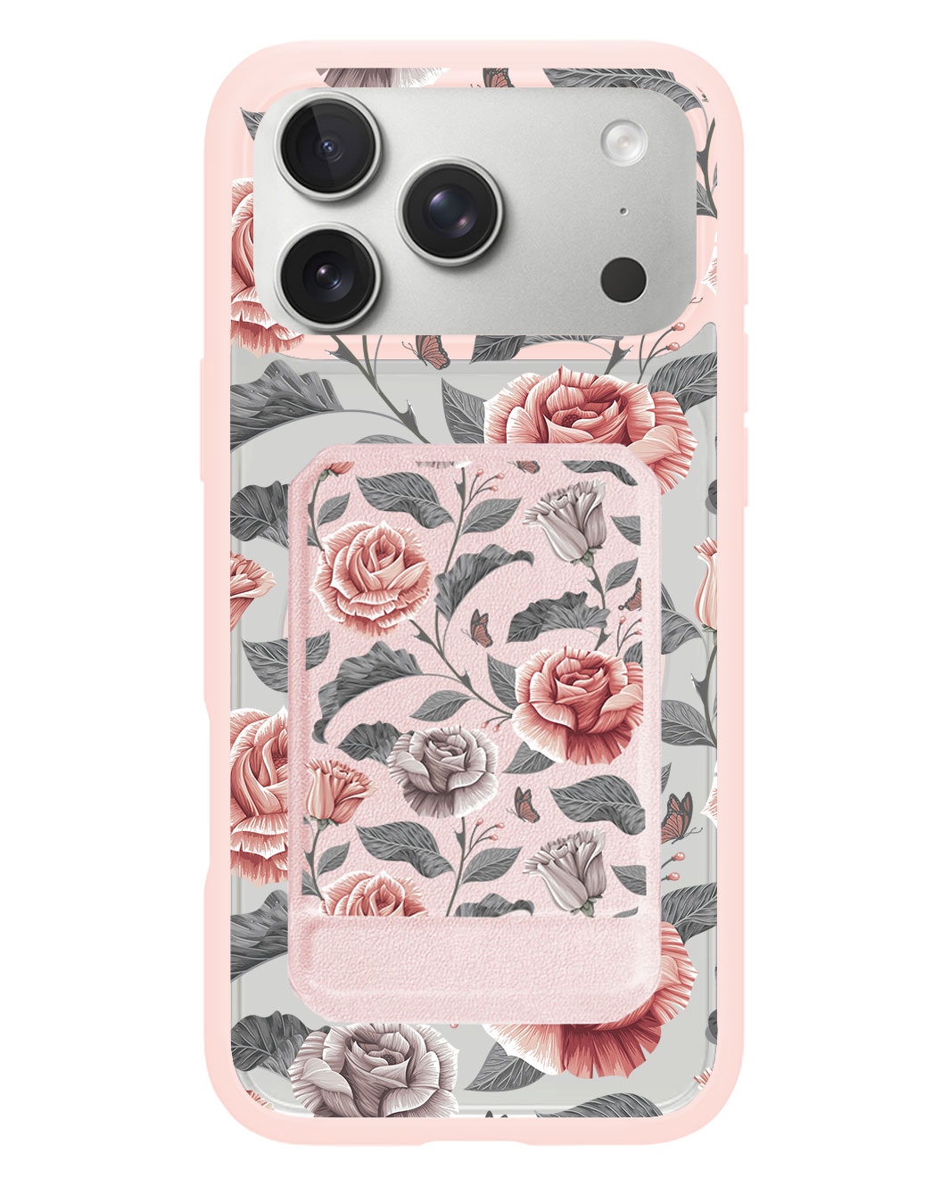 iPhone Magnetic Multifold Wallet - Rosie