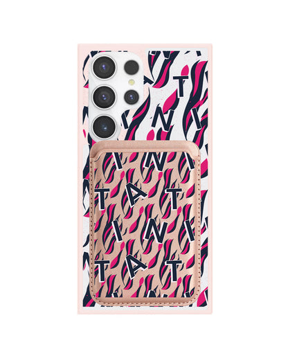 Android Magnetic Wallet Case - Tiger Monogram 2.0