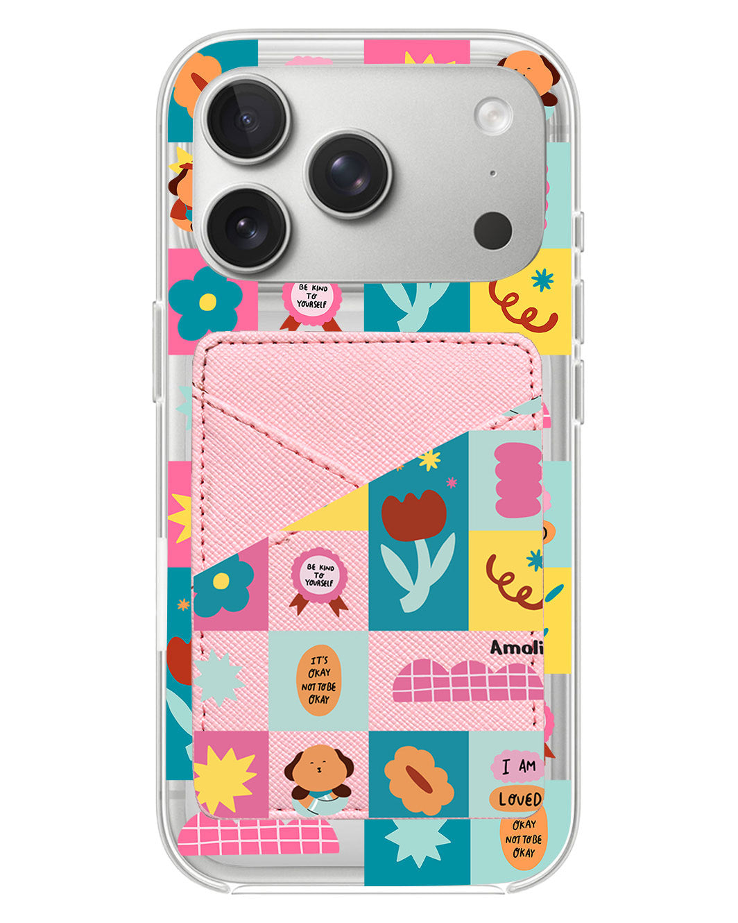 iPhone Phone Wallet Case - Selflove Cubicle