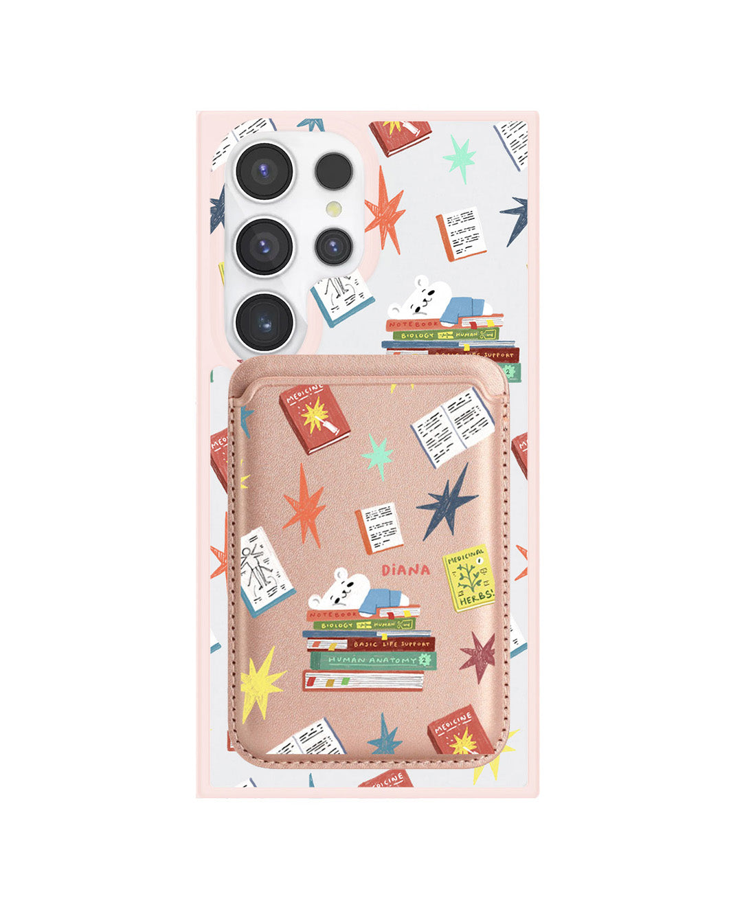 Android Magnetic Wallet Case - Let Me Sleep