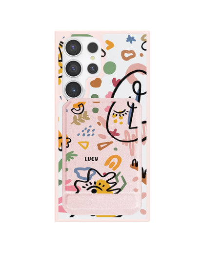 Android Magnetic Multifold Wallet - Abstract 5.0