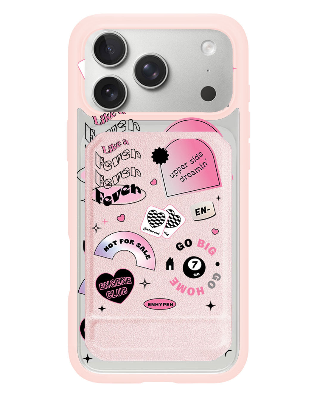 iPhone Magnetic Multifold Wallet - Enhyphen Sticker Pack