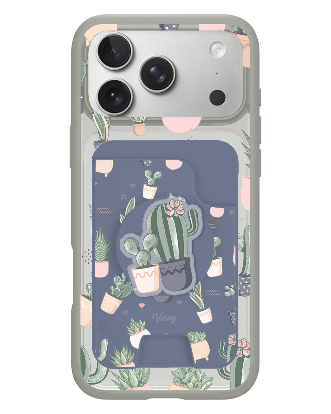 iPhone Magpop Wallet - Cactus 2.0