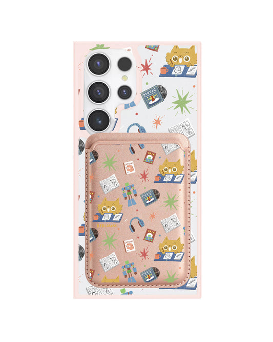 Android Magnetic Wallet Case - Too Much Hobbies