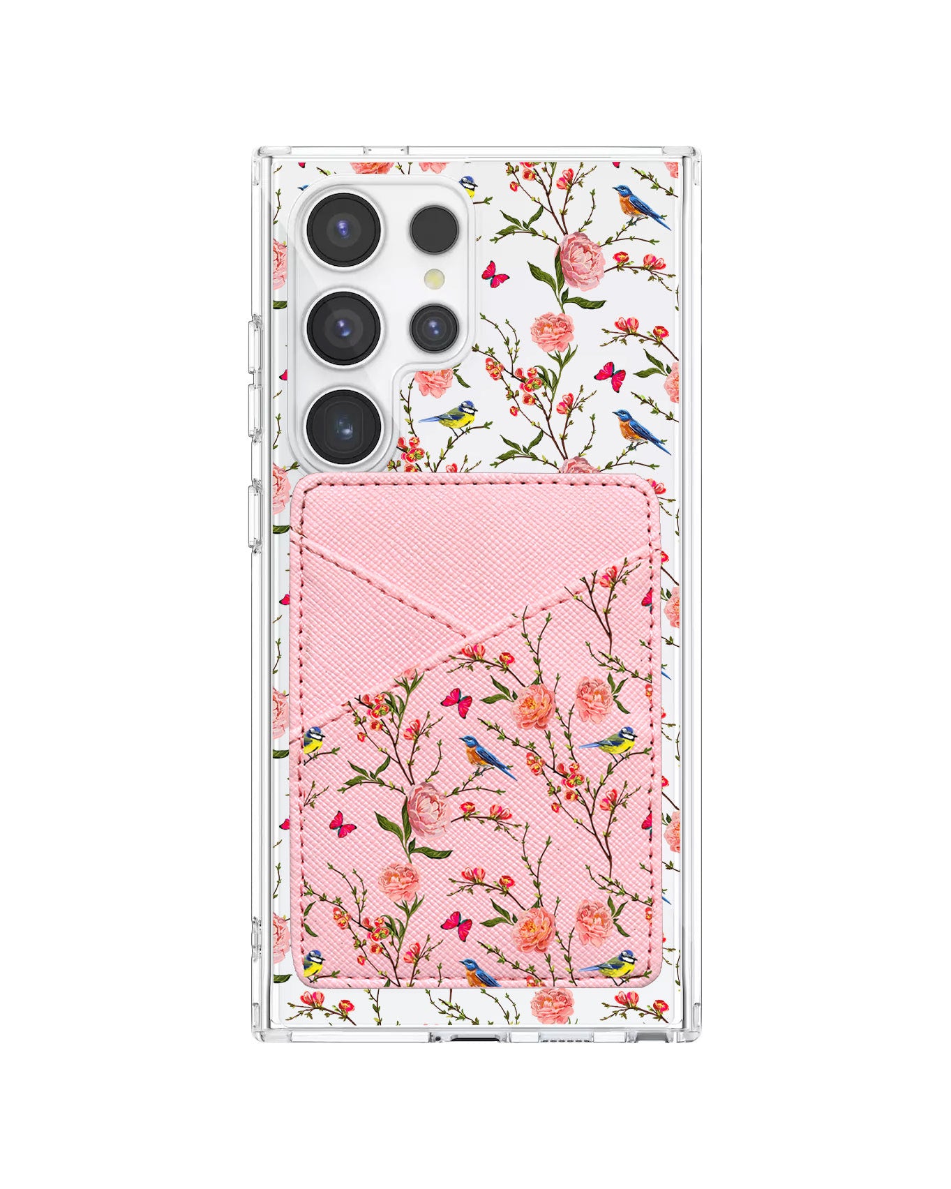 Android Phone Wallet Case - Flora Gardenia